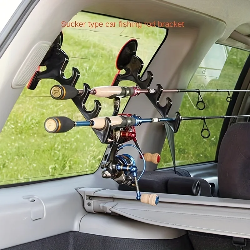 Fishing Rod Casting - 1/2pcs Fishing Rod Holder Car Mounted