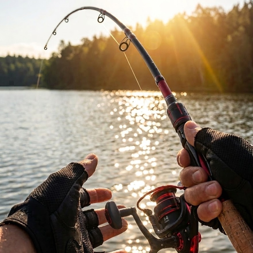 Ultralight Carbon Fiber Fishin - огляд і ціна Fishing Rod Combo
